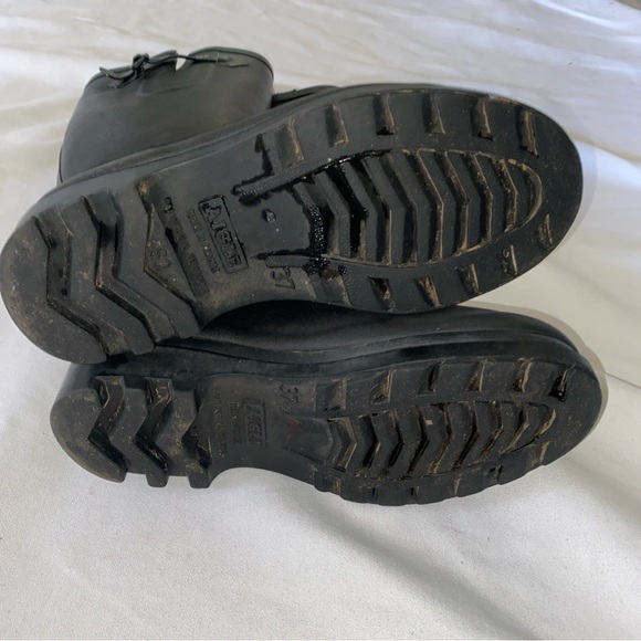 Aigle Black Faux Fur Lined Women’s Wellington Boots US 6.5 EU 37 - Picture 10 of 11